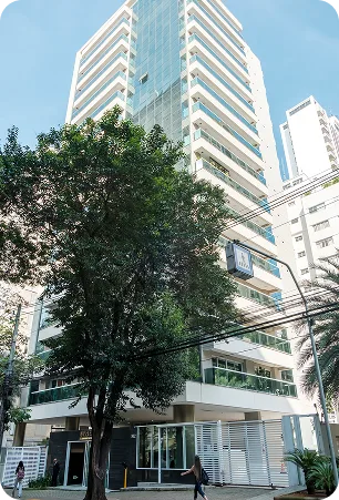 Detalhe da decoração da Clínica Zilli
