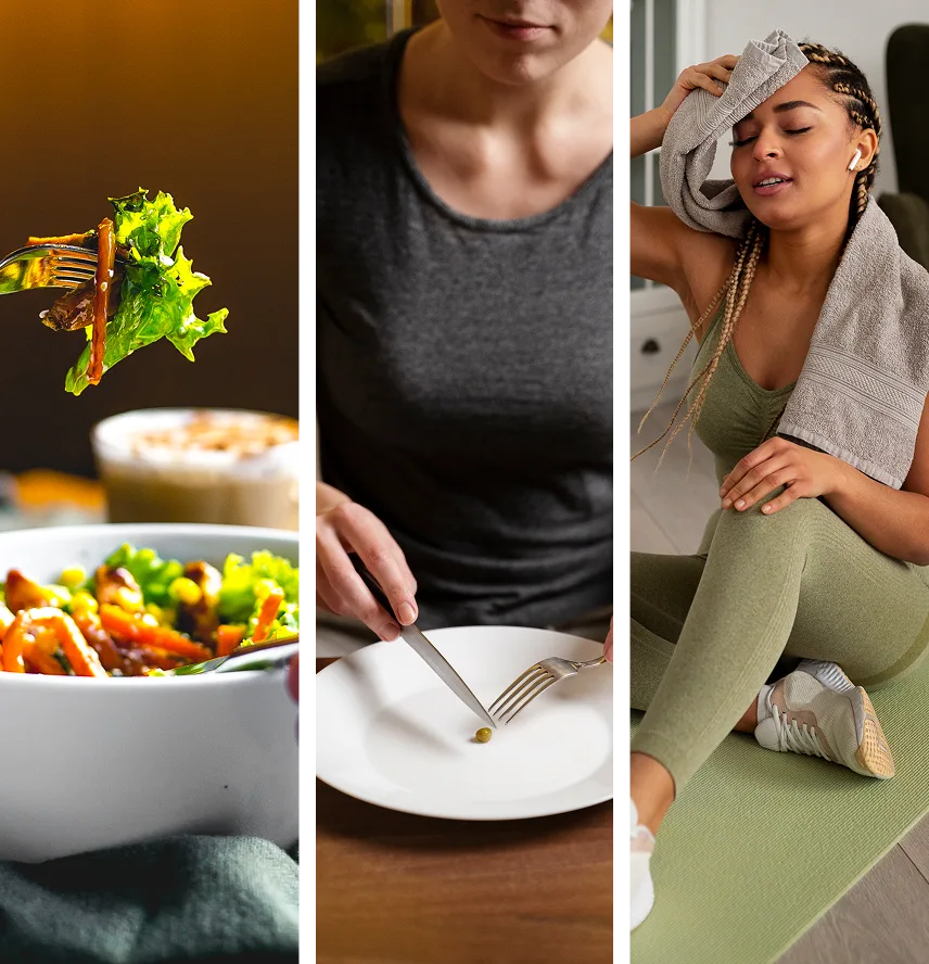 Alimentação, restrição e exercício: o esforço que não se sustenta sozinho